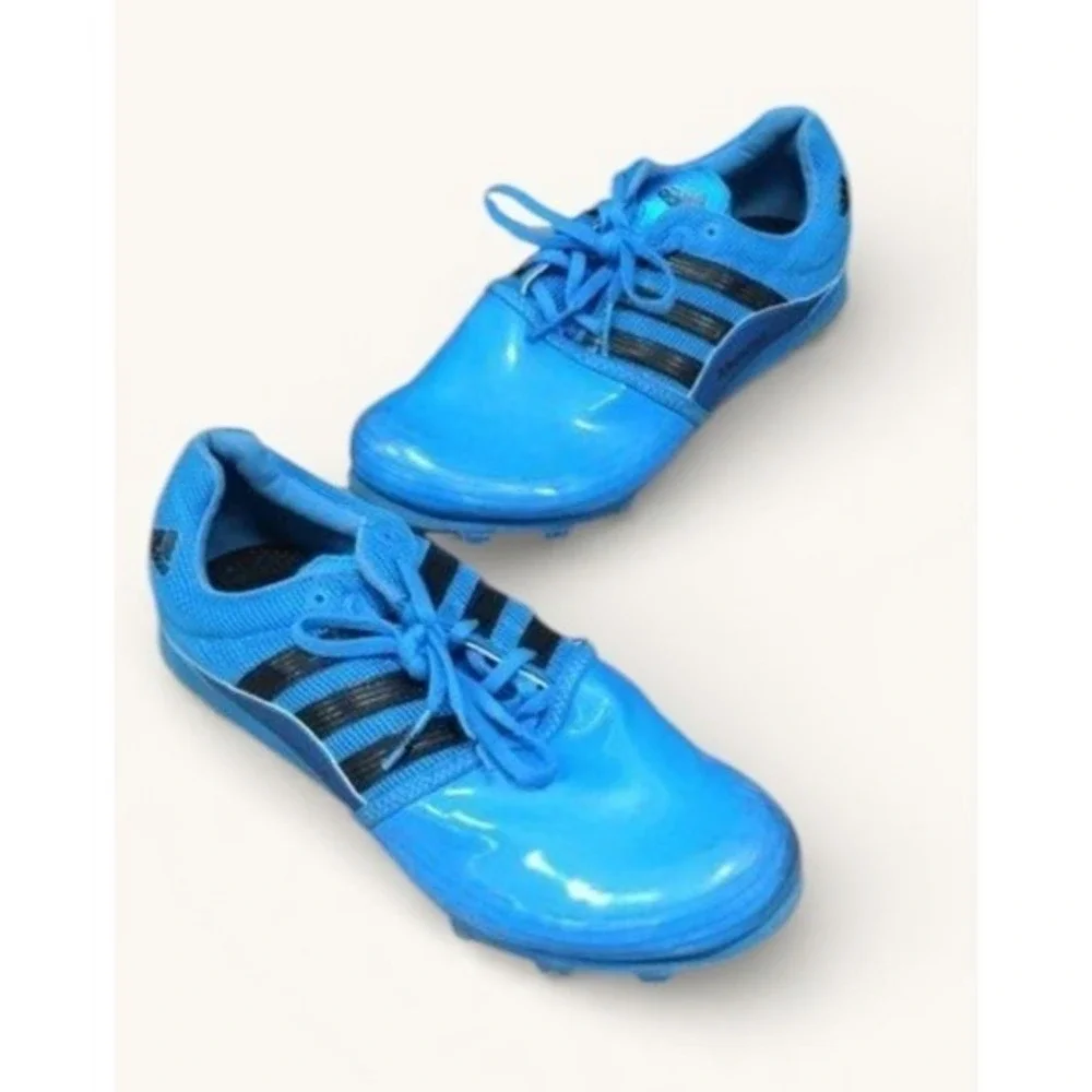 Adidas Adizero Jumpstar Allround Track Spikes Mens 9.5 Blue EU 43.5 Sprint Shoes